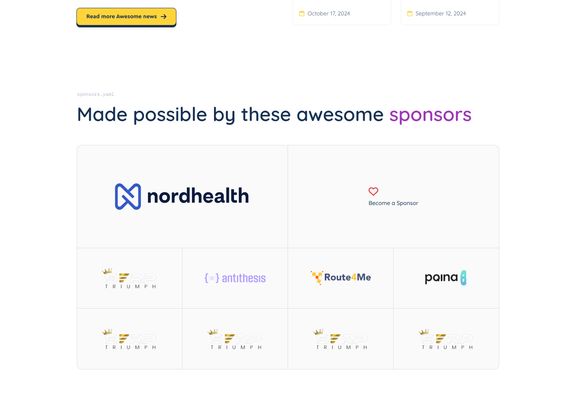 Liste des sponsors