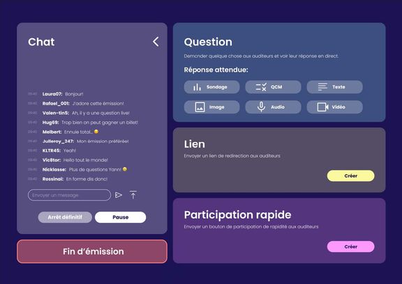 Image de l'interface de l'application Couleur 3