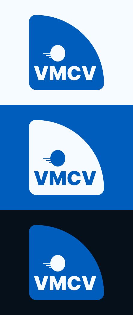 Différentes version du nouveau logo